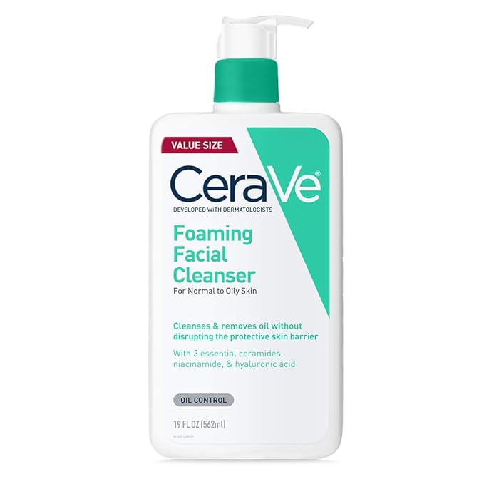 CeraVe Foaming Facial Cleanser bottle