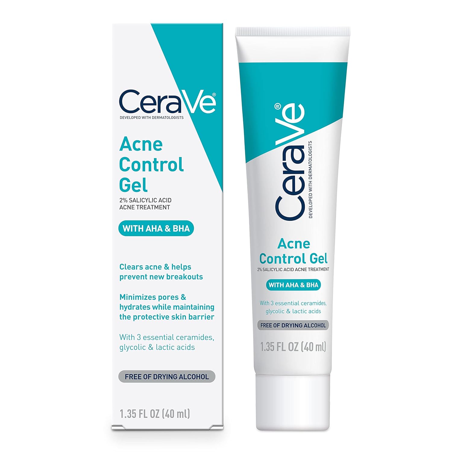 CeraVe Acne Control Gel with salicylic acid